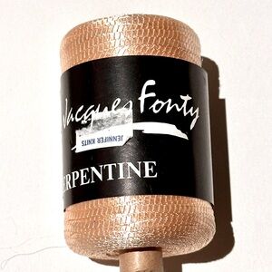 Jacques Fonty Serpentine Peach Ribbon Yarn